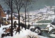 Hunters in the Snow BRUEGEL, Pieter the Elder